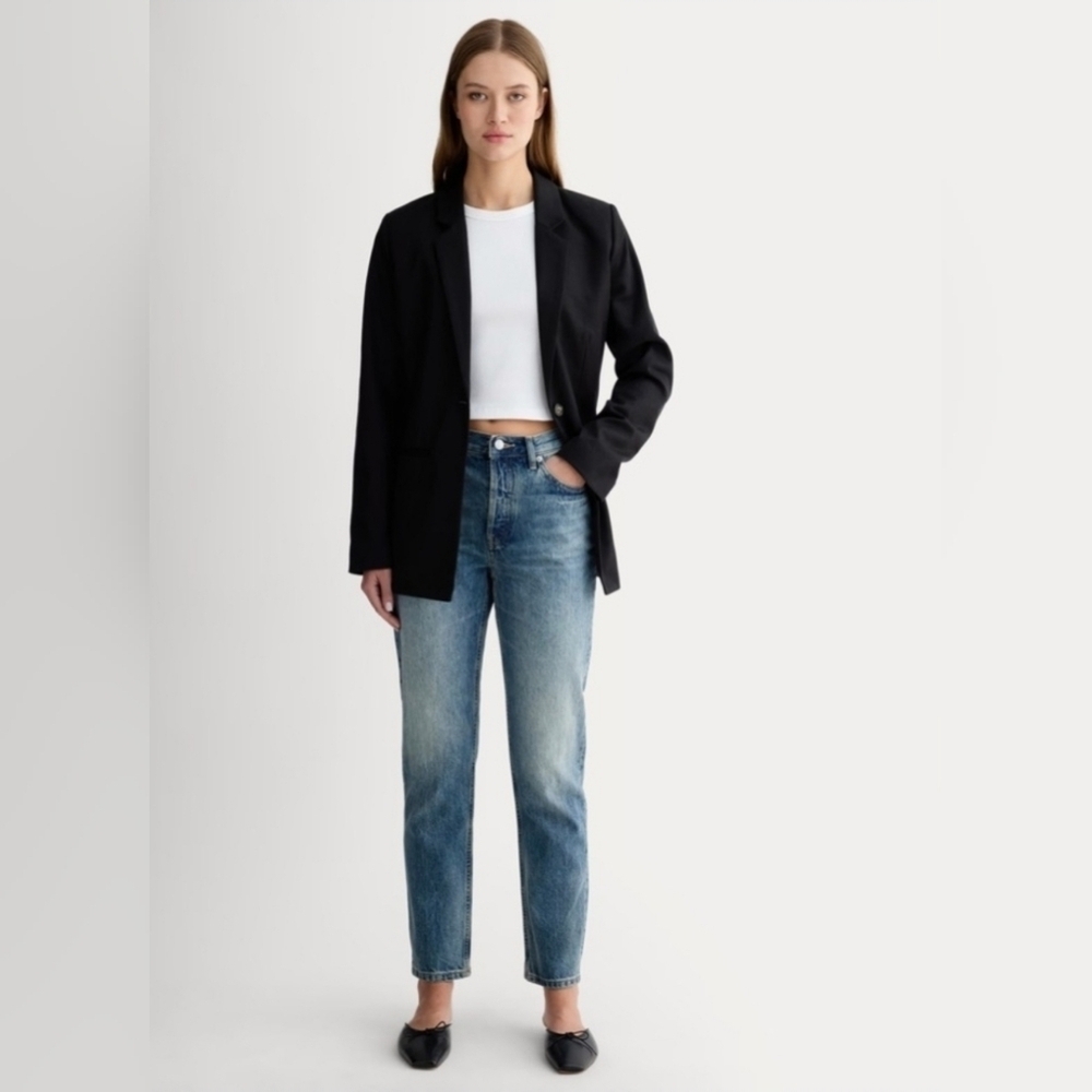 Everlane The Curvy 90s Cheeky Straight Jean Sz 30